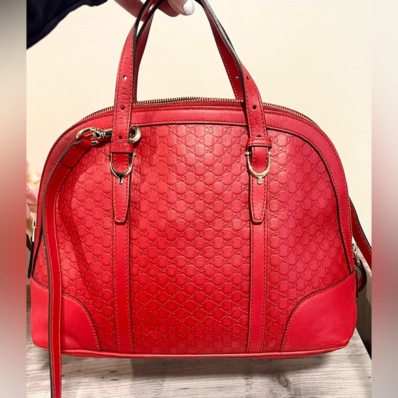 Authentic GUCCI Microguccissima Dome Bag - Picture 11 of 17